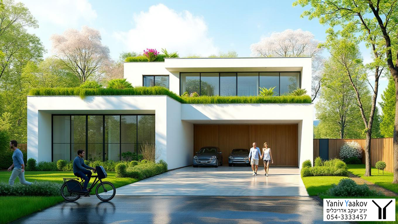 ברק ויניב אדריכלים – וילה מודרנית