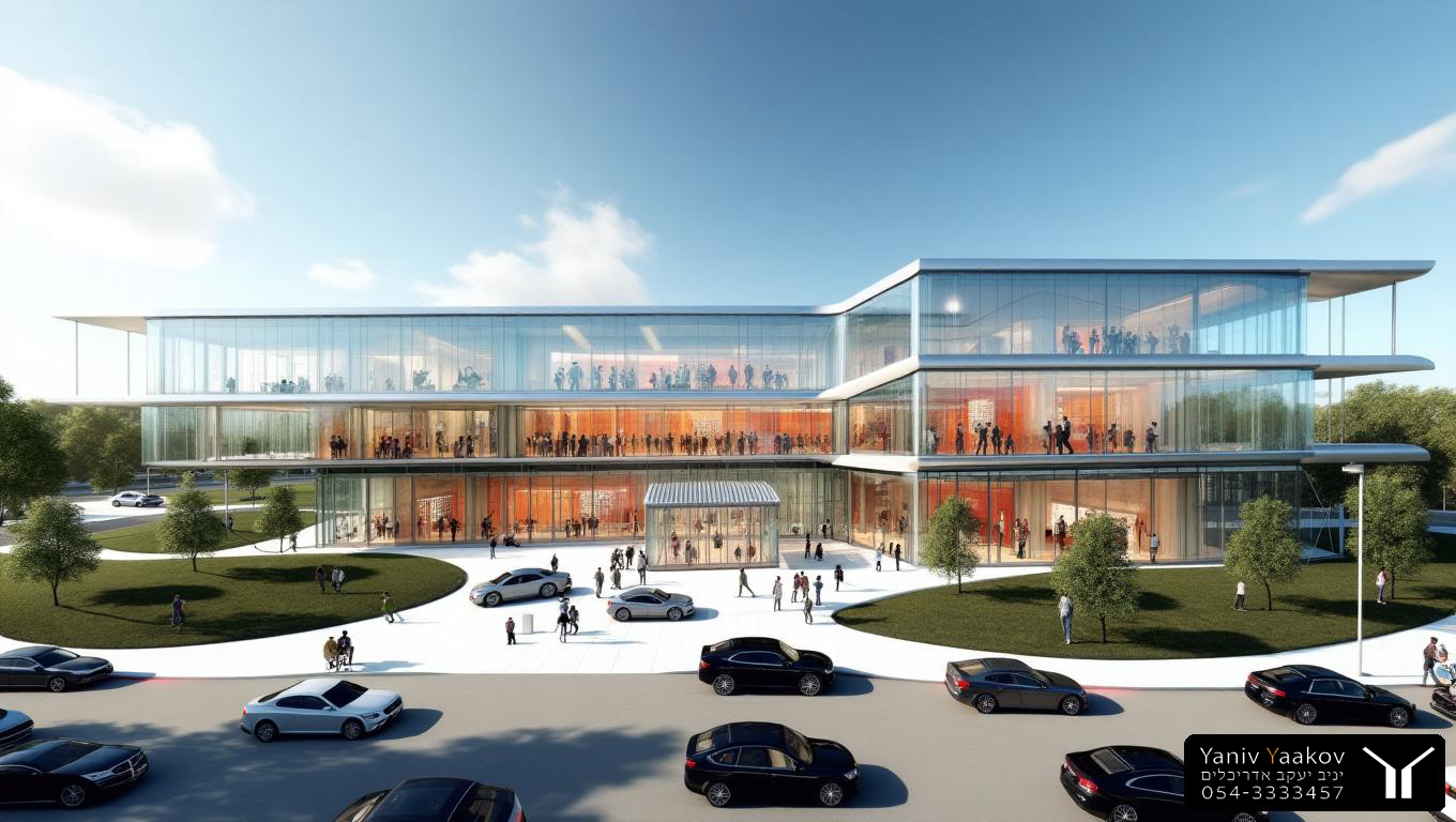 יניב יעקב אדריכלים – מתחם משרדים אשקלון