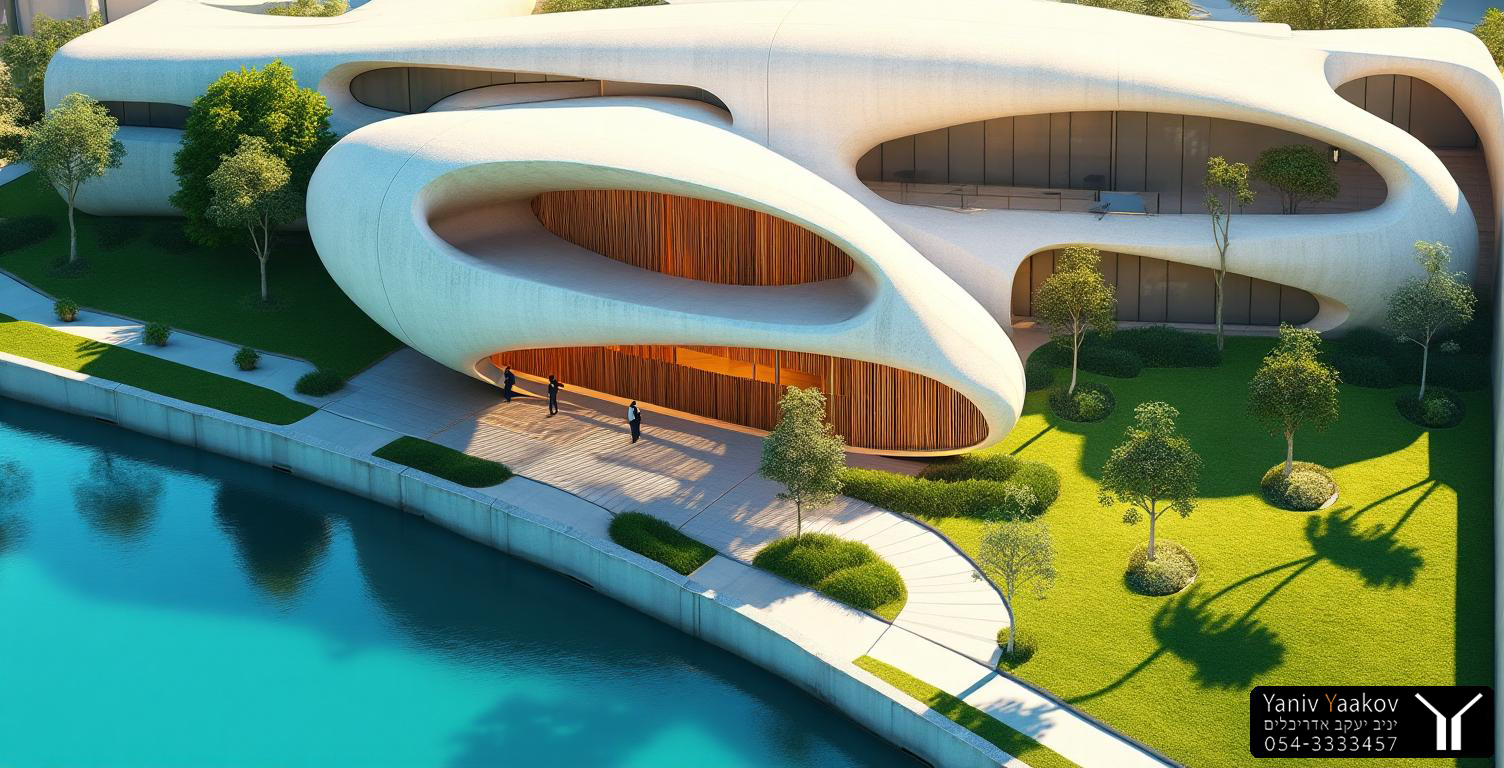 יניב יעקב אדריכלים – תחרות מתחם עסקים מסחר ואומנויות אשקלון